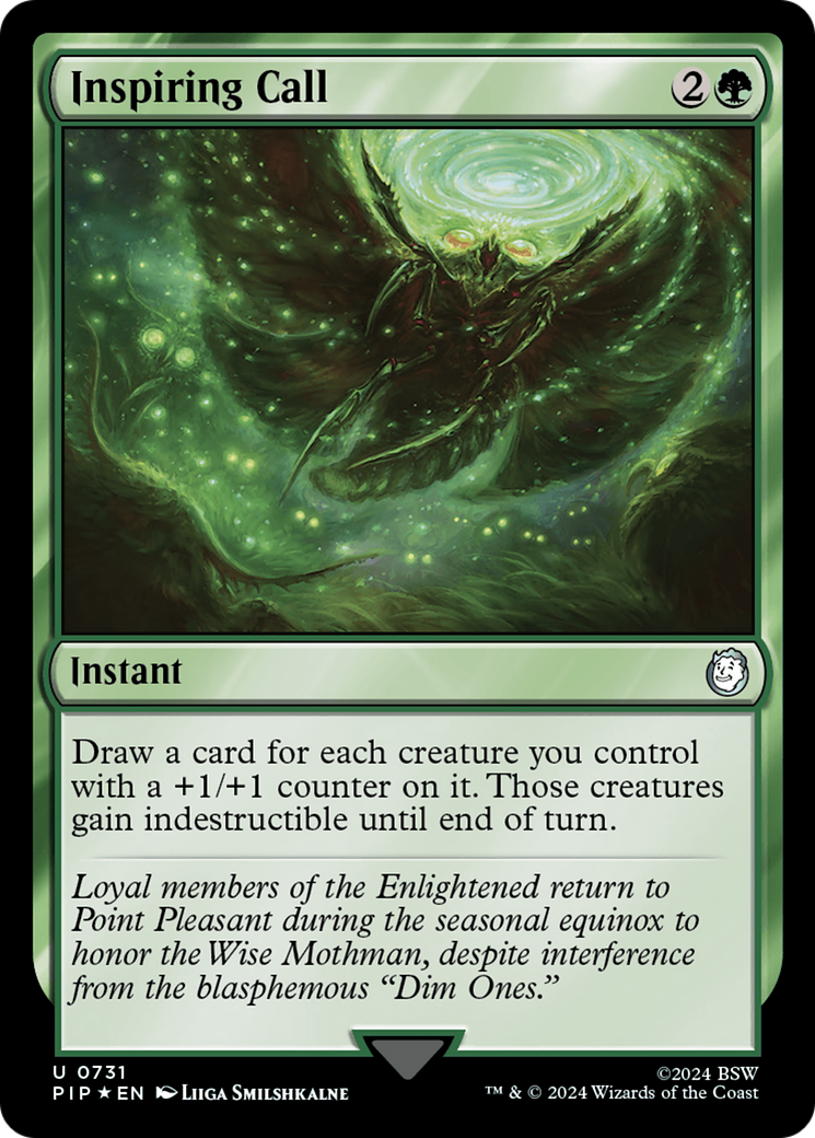 Inspiring Call (Surge Foil) [Fallout] - Magic: The Gathering - Card Brawlers | Quebec | Canada |