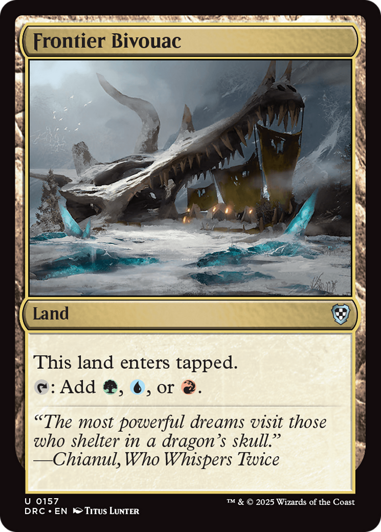 Frontier Bivouac [Aetherdrift Commander] - Magic: The Gathering - Card Brawlers | Quebec | Canada |