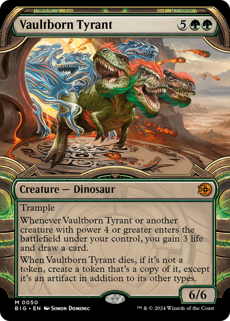 Vaultborn Tyrant (Showcase) [Outlaws of Thunder Junction: The Big Score] - Magic: The Gathering - Card Brawlers | Quebec | Canada |