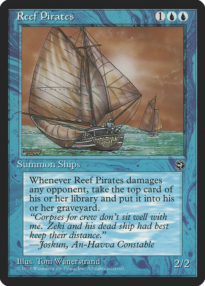 Reef Pirates (Joskun Flavor Text) [Homelands] - Magic: The Gathering - Card Brawlers | Quebec | Canada |