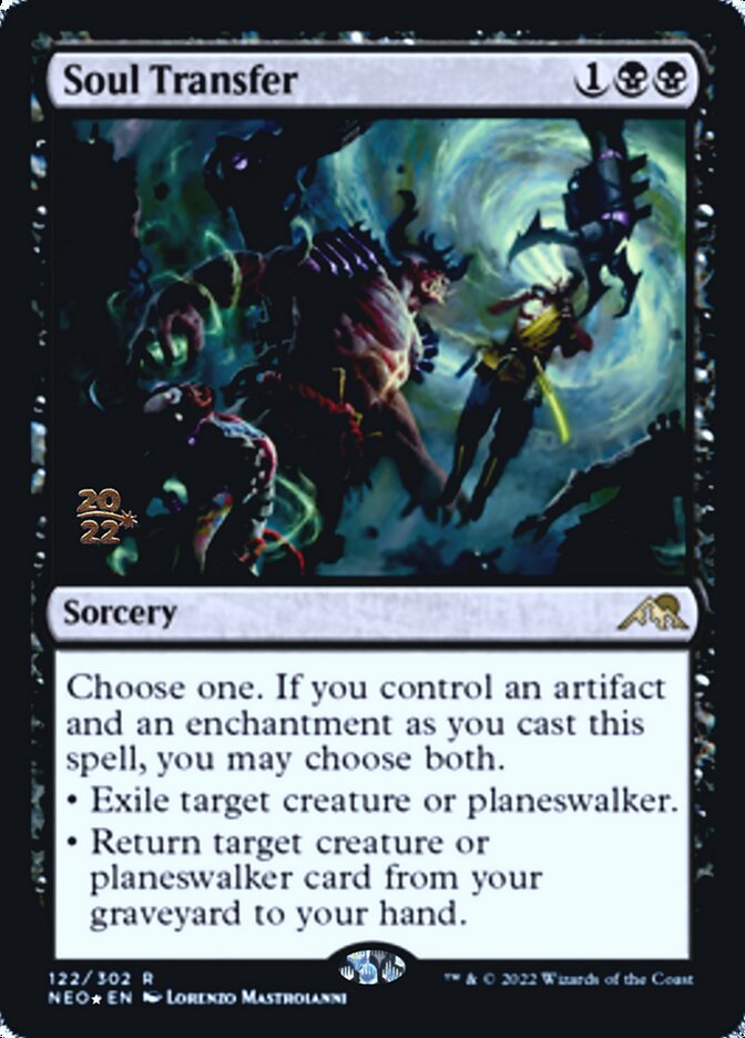 Soul Transfer [Kamigawa: Neon Dynasty Prerelease Promos] - Magic: The Gathering - Card Brawlers | Quebec | Canada |