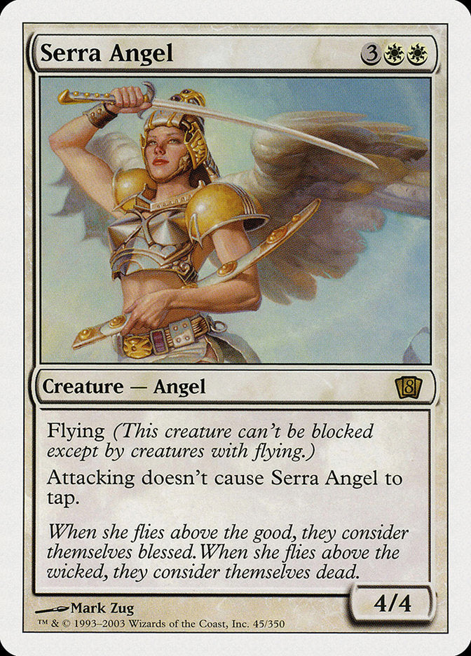Serra Angel [Eighth Edition] - Magic: The Gathering - Card Brawlers | Quebec | Canada |
