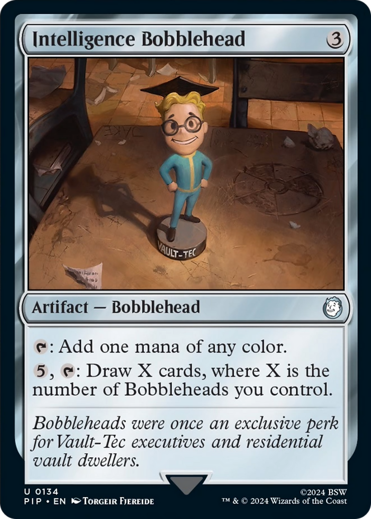 Intelligence Bobblehead [Fallout] - Magic: The Gathering - Card Brawlers | Quebec | Canada |