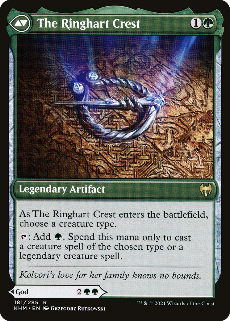 Kolvori, God of Kinship // The Ringhart Crest [Secret Lair: From Cute to Brute] - Magic: The Gathering - Card Brawlers | Quebec | Canada |