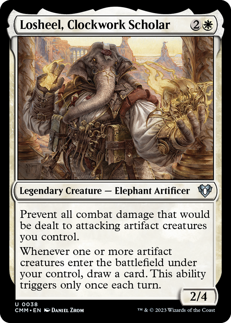 Losheel, Clockwork Scholar [Commander Masters] - Magic: The Gathering - Card Brawlers | Quebec | Canada |