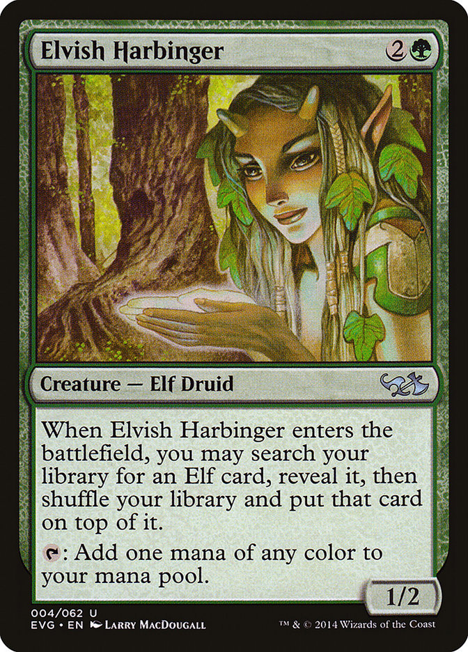 Elvish Harbinger (Elves vs. Goblins) [Duel Decks Anthology] - Magic: The Gathering - Card Brawlers | Quebec | Canada |