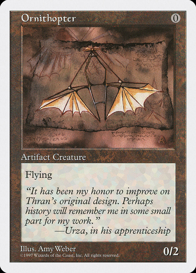 Ornithopter [Fifth Edition] - Magic: The Gathering - Card Brawlers | Quebec | Canada |