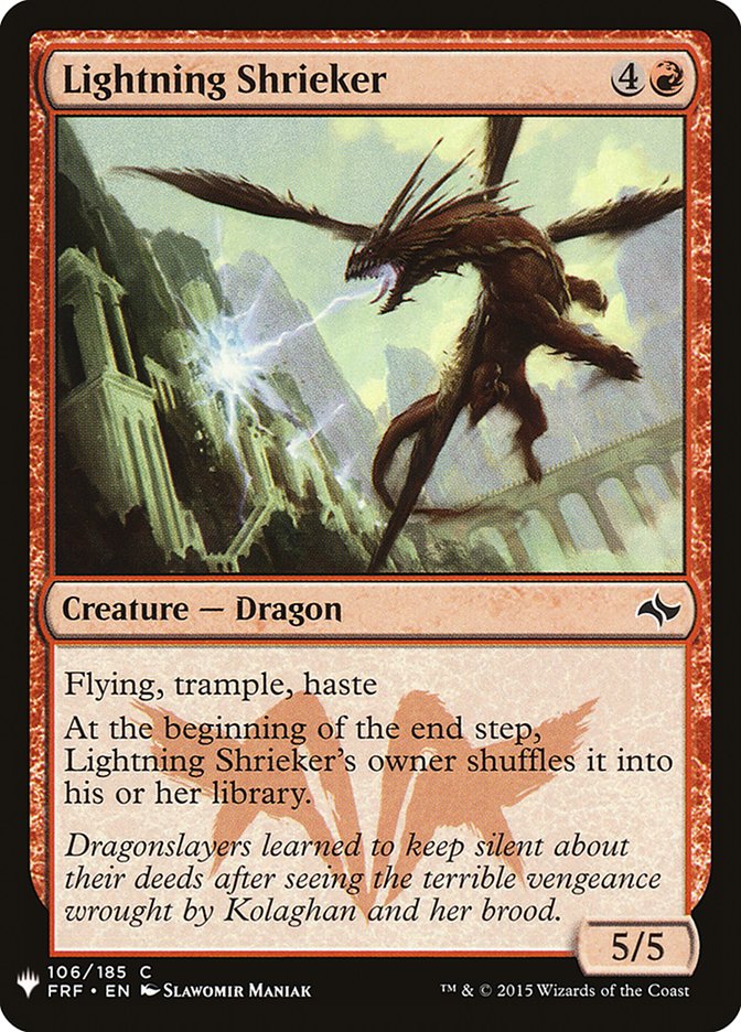 Lightning Shrieker [Mystery Booster] - Magic: The Gathering - Card Brawlers | Quebec | Canada |