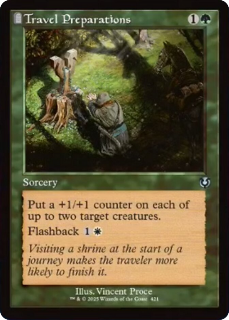 Travel Preparations (Retro Frame) [Innistrad Remastered] - Magic: The Gathering - Card Brawlers | Quebec | Canada |