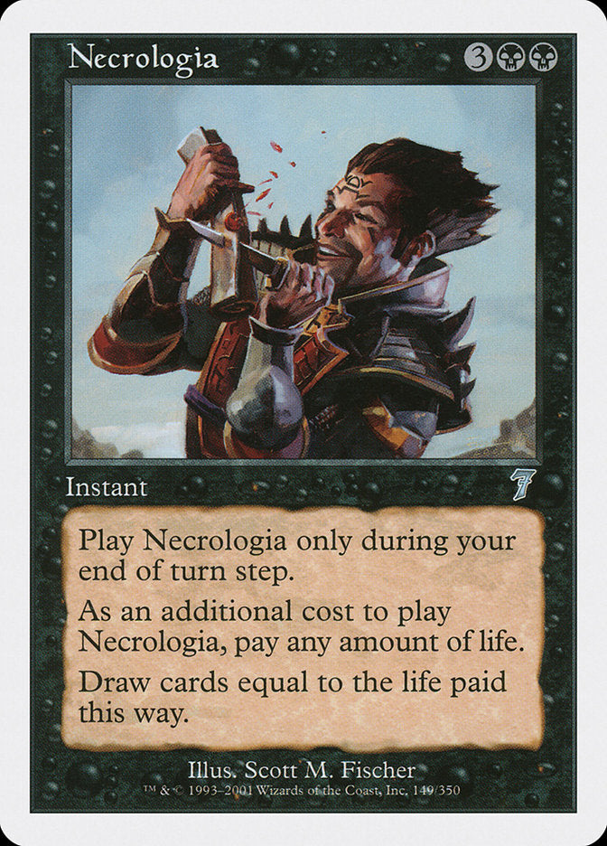 Necrologia [Seventh Edition] - Magic: The Gathering - Card Brawlers | Quebec | Canada |