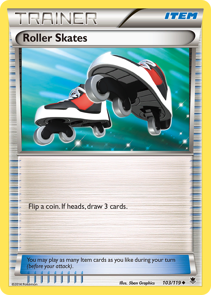 Roller Skates (103/119) [XY: Phantom Forces] - Pokémon - Card Brawlers | Quebec | Canada |