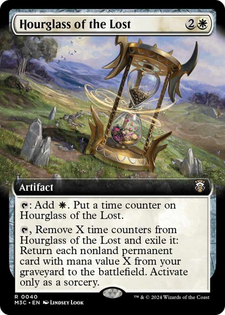 Hourglass of the Lost (Extended Art) (Ripple Foil) [Modern Horizons 3 Commander] - Magic: The Gathering - Card Brawlers | Quebec | Canada |