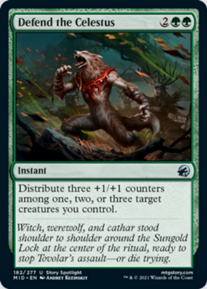 Defend the Celestus [Innistrad: Midnight Hunt] - Magic: The Gathering - Card Brawlers | Quebec | Canada |