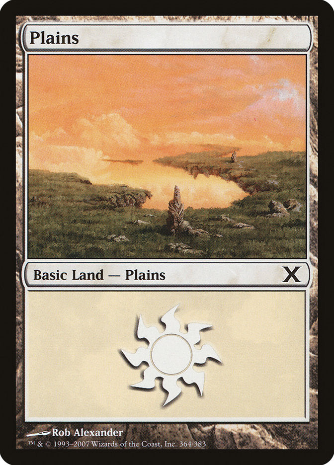 Plains (364) [Tenth Edition] - Magic: The Gathering - Card Brawlers | Quebec | Canada |