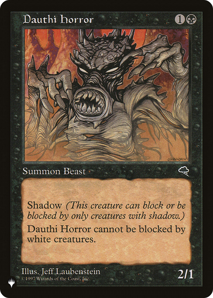 Dauthi Horror [The List] - Magic: The Gathering - Card Brawlers | Quebec | Canada |