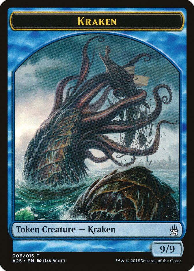 Kraken Token [Masters 25 Tokens] - Magic: The Gathering - Card Brawlers | Quebec | Canada |