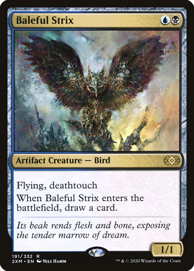 Baleful Strix [Double Masters] - Magic: The Gathering - Card Brawlers | Quebec | Canada |