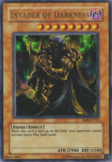 Invader of Darkness [DR2-EN112] Ultra Rare - Yu-Gi-Oh! - Card Brawlers | Quebec | Canada |