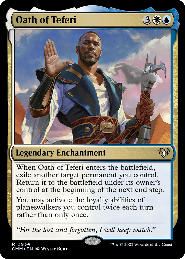 Oath of Teferi [Commander Masters] - Magic: The Gathering - Card Brawlers | Quebec | Canada |