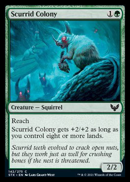 Scurrid Colony [Strixhaven: School of Mages] - Magic: The Gathering - Card Brawlers | Quebec | Canada |
