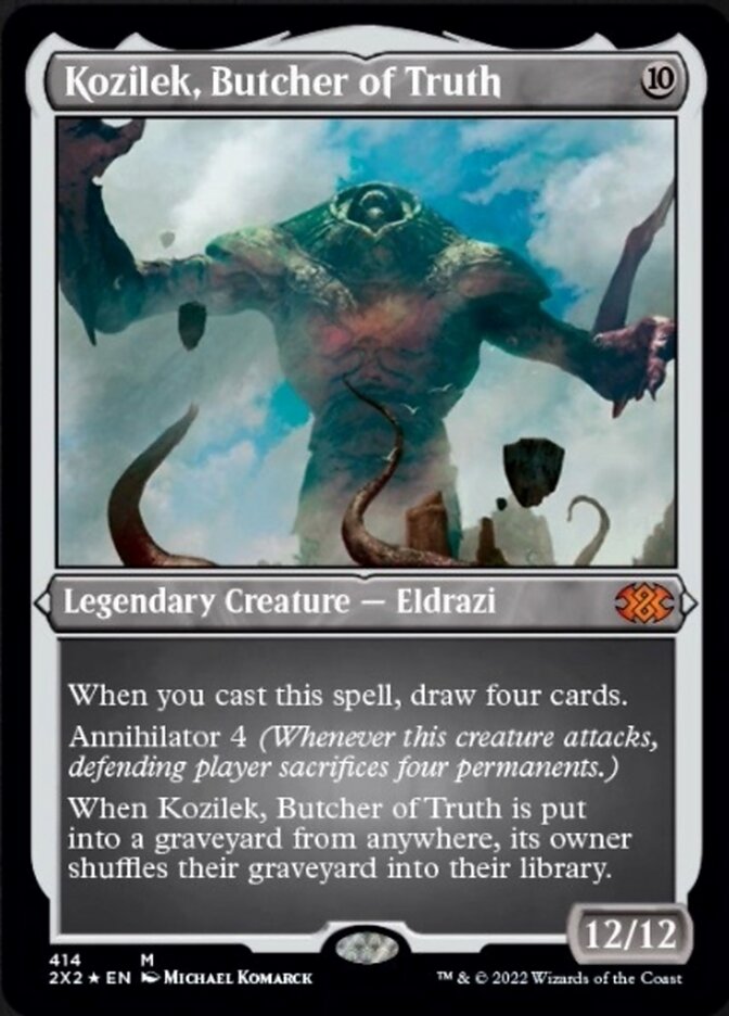 Kozilek, Butcher of Truth (Foil Etched) [Double Masters 2022] - Magic: The Gathering - Card Brawlers | Quebec | Canada |