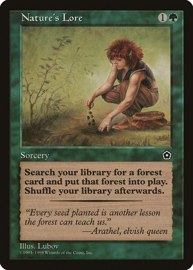 Nature's Lore [Portal Second Age] - Magic: The Gathering - Card Brawlers | Quebec | Canada |