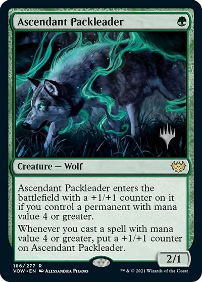 Ascendant Packleader (Promo Pack) [Innistrad: Crimson Vow Promos] - Magic: The Gathering - Card Brawlers | Quebec | Canada |