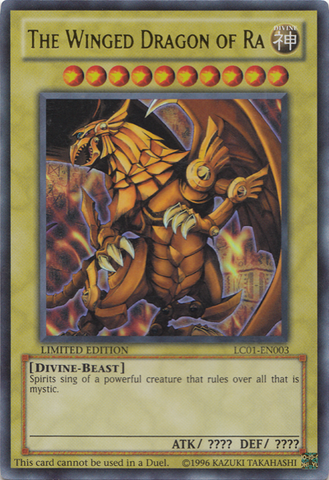 The Winged Dragon of Ra [LC01-EN003] Ultra Rare - Yu-Gi-Oh! - Card Brawlers | Quebec | Canada |