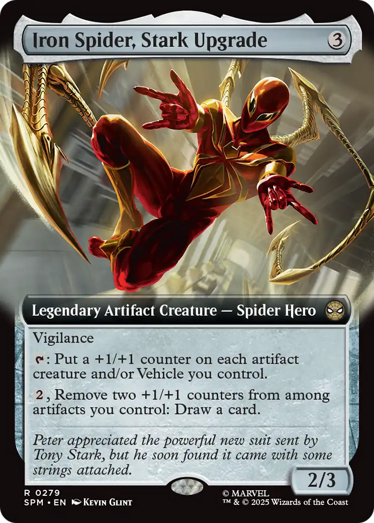 Iron Spider, Stark Upgrade (Extended Art) [Marvel's Spider-Man] - Magic: The Gathering - Card Brawlers | Quebec | Canada |