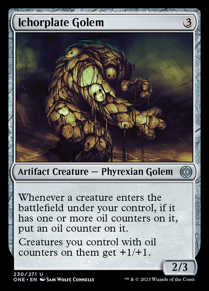 Ichorplate Golem [Phyrexia: All Will Be One] - Magic: The Gathering - Card Brawlers | Quebec | Canada |