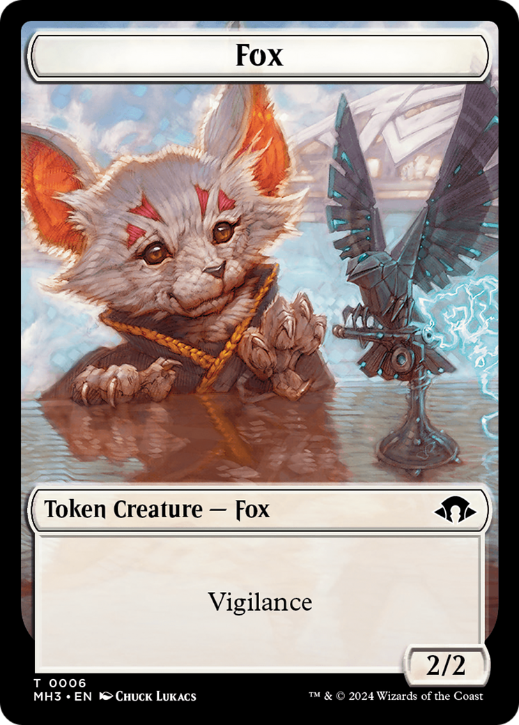 Phyrexian Germ // Fox Double-Sided Token [Modern Horizons 3 Tokens] - Magic: The Gathering - Card Brawlers | Quebec | Canada |