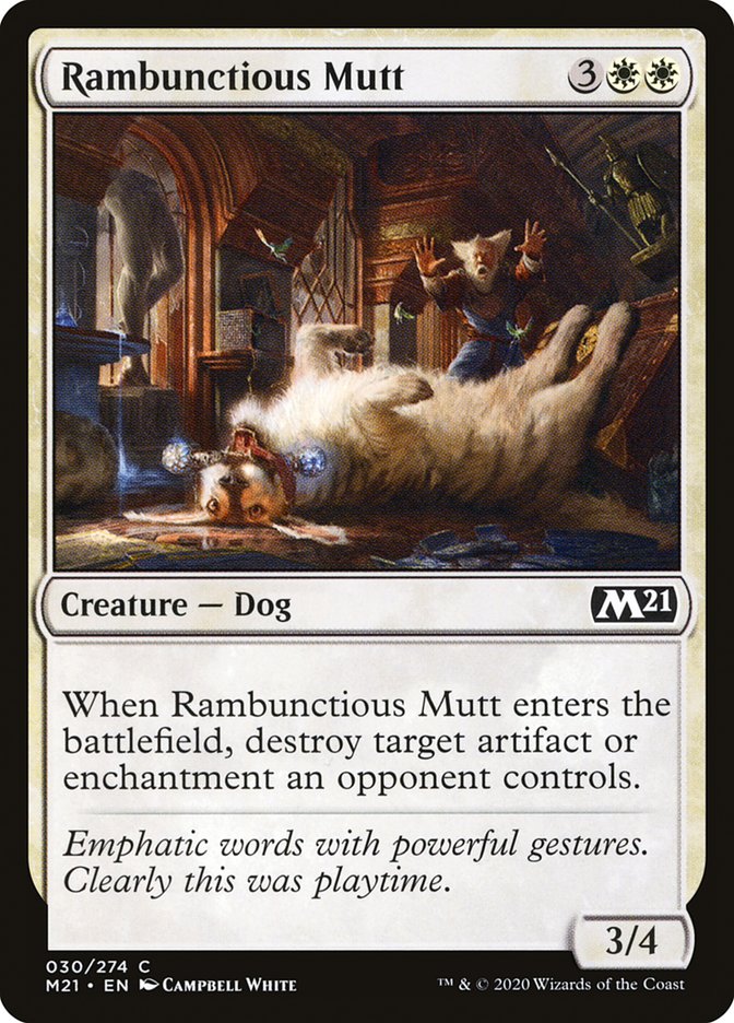 Rambunctious Mutt [Core Set 2021] - Magic: The Gathering - Card Brawlers | Quebec | Canada |
