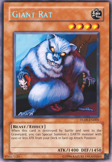 Giant Rat (Silver) [DL09-EN005] Rare - Yu-Gi-Oh! - Card Brawlers | Quebec | Canada |