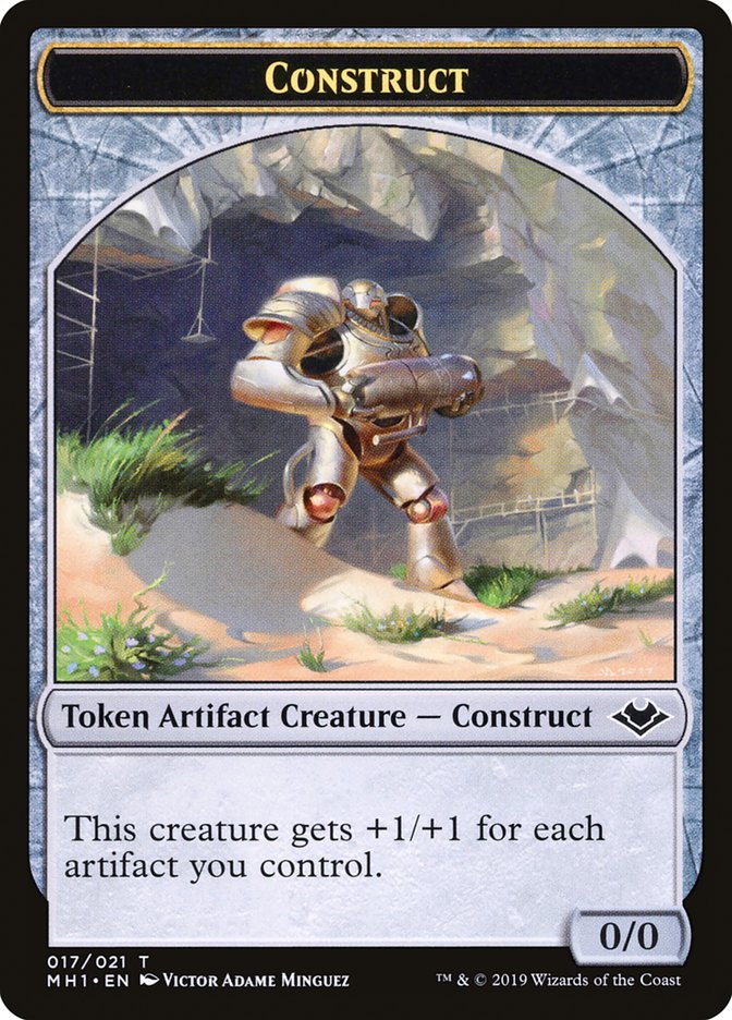 Goblin (010) // Construct (017) Double-Sided Token [Modern Horizons Tokens] - Magic: The Gathering - Card Brawlers | Quebec | Canada |