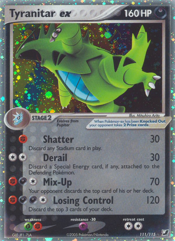 Tyranitar ex (111/115) [EX: Unseen Forces] - Pokémon - Card Brawlers | Quebec | Canada |