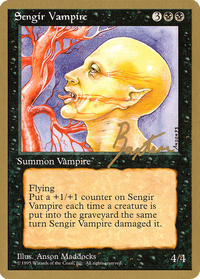 Sengir Vampire (George Baxter) [Pro Tour Collector Set] - Magic: The Gathering - Card Brawlers | Quebec | Canada |