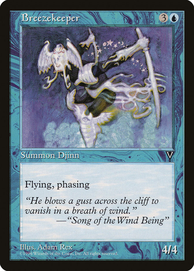 Breezekeeper [Visions] - Magic: The Gathering - Card Brawlers | Quebec | Canada |