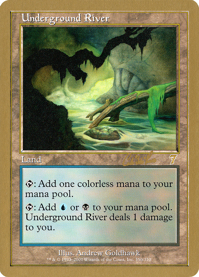 Underground River (Carlos Romao) [World Championship Decks 2002] - Magic: The Gathering - Card Brawlers | Quebec | Canada |