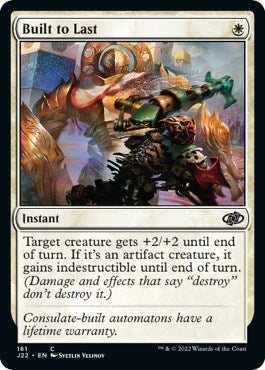 Built to Last [Jumpstart 2022] - Magic: The Gathering - Card Brawlers | Quebec | Canada |
