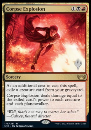 Corpse Explosion (Promo Pack) [Streets of New Capenna Promos] - Magic: The Gathering - Card Brawlers | Quebec | Canada |
