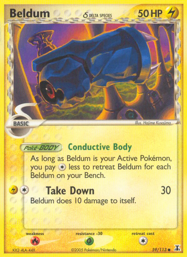 Beldum (59/113) (Delta Species) [EX: Delta Species] - Pokémon - Card Brawlers | Quebec | Canada |