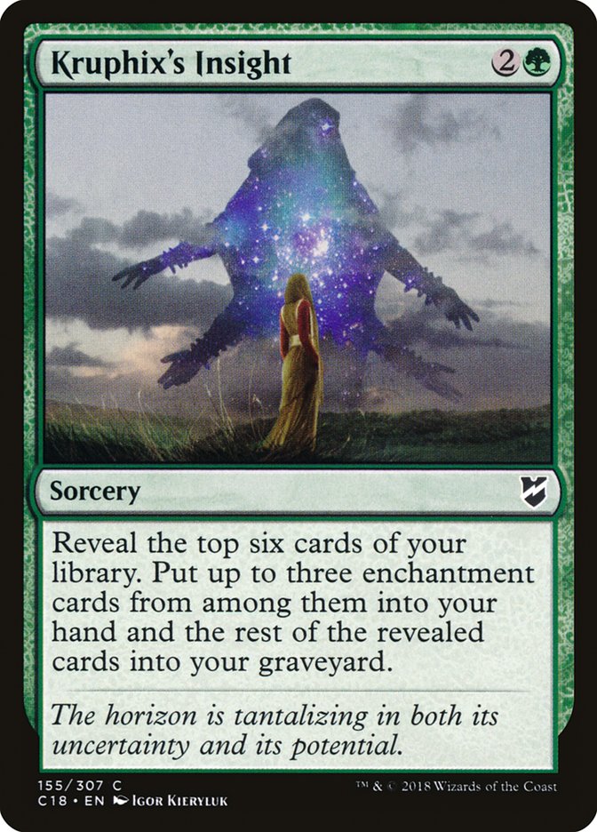 Kruphix's Insight [Commander 2018] - Magic: The Gathering - Card Brawlers | Quebec | Canada |
