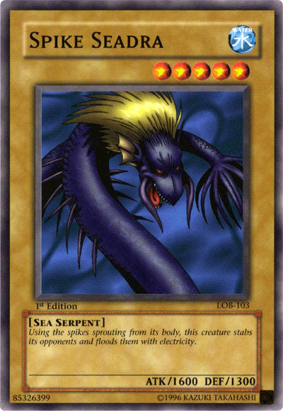 Spike Seadra [LOB-103] Common - Yu-Gi-Oh! - Card Brawlers | Quebec | Canada |