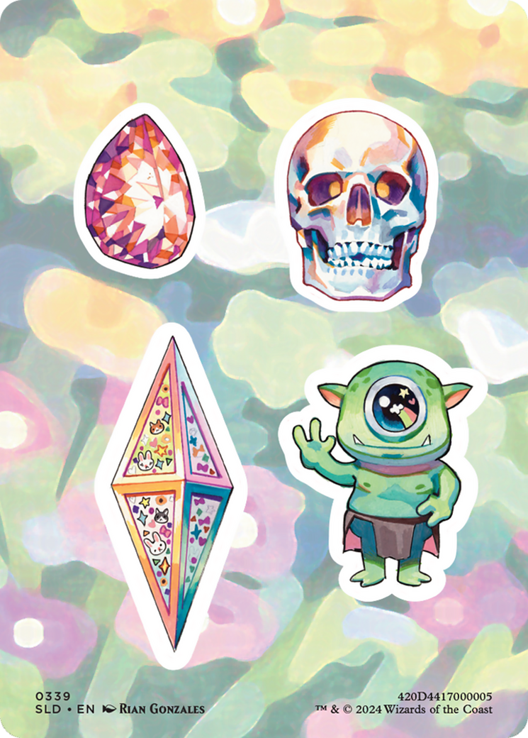 Sticker Sheet (0339) [Secret Lair Drop Series] - Magic: The Gathering - Card Brawlers | Quebec | Canada |
