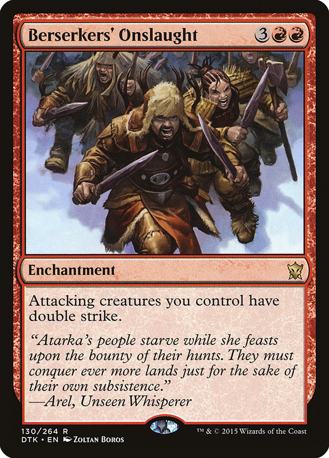 Berserkers' Onslaught [Dragons of Tarkir] - Magic: The Gathering - Card Brawlers | Quebec | Canada |