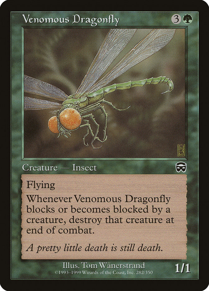Venomous Dragonfly [Mercadian Masques] - Magic: The Gathering - Card Brawlers | Quebec | Canada |