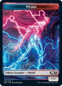 Weird // Zombie Double-Sided Token [Core Set 2021 Tokens] - Magic: The Gathering - Card Brawlers | Quebec | Canada |