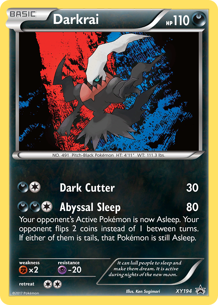 Darkrai (XY194) [XY: Black Star Promos] - Pokémon - Card Brawlers | Quebec | Canada |
