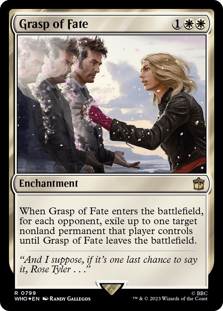 Grasp of Fate (Surge Foil) [Doctor Who] - Magic: The Gathering - Card Brawlers | Quebec | Canada |