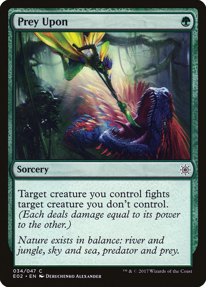 Prey Upon [Explorers of Ixalan] - Magic: The Gathering - Card Brawlers | Quebec | Canada |